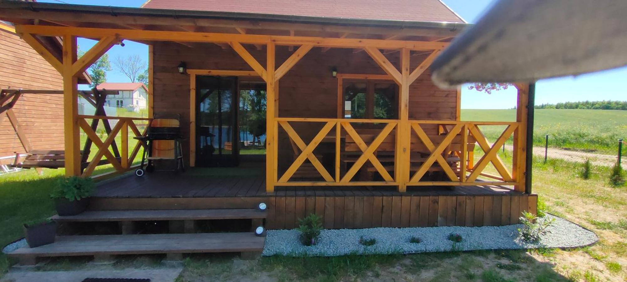 Domki Letniskowe U Jedrusia I Madzi Orkusz Prabuty  Buitenkant foto